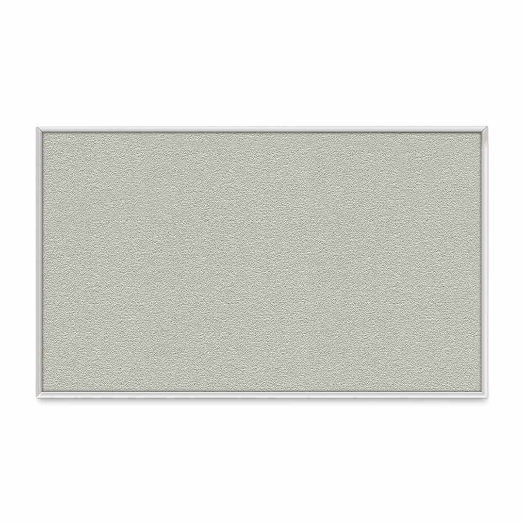 Open in modal - Ghent PremaTak Tackboard - 18" x 24", Silver, Vinyl, Aluminum Frame
