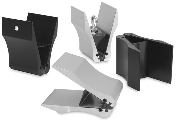 Open in modal - Testrite Visual Clamps - Various Silver and Black Clamps
