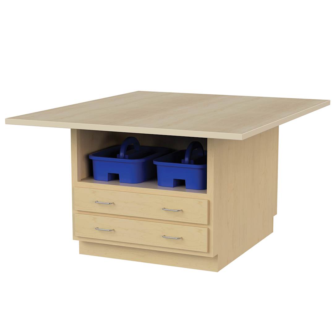 Open in modal - Hann Craft and Project Workstations - Maple Laminate Top