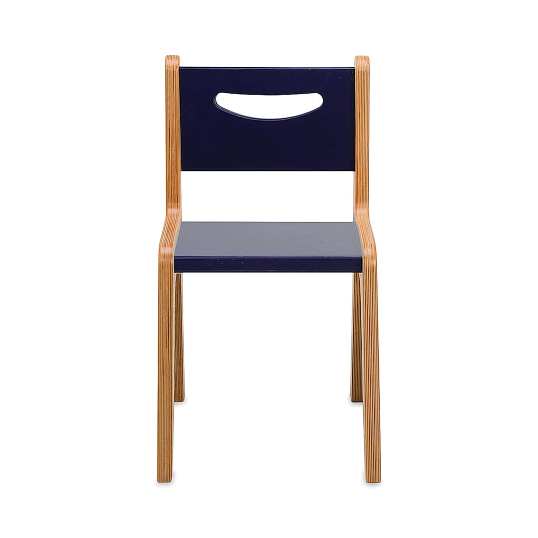 Open in modal - Whitney Brothers Plus Chair - Blue, 14"