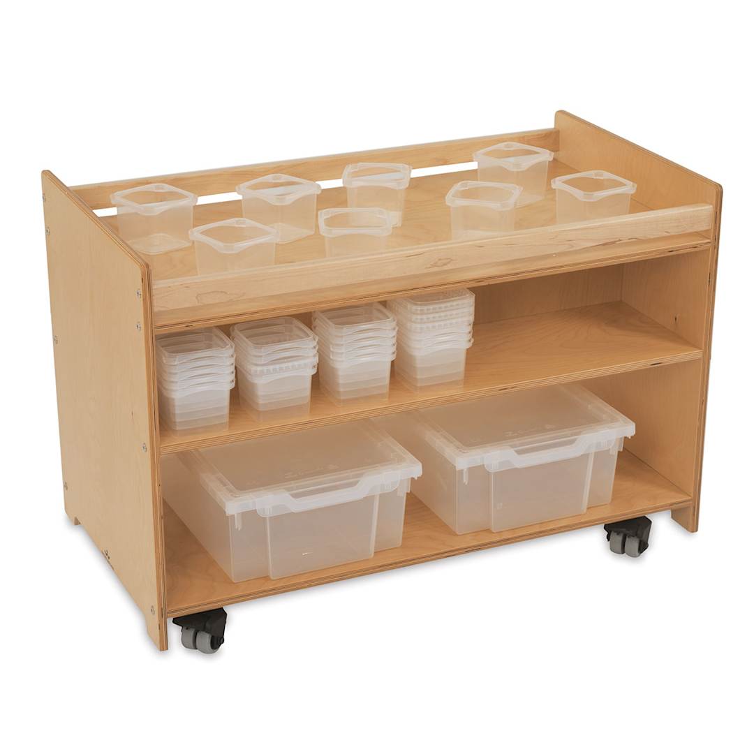 Open in modal - Whitney Brothers Mobile Garden Center - Left Angled view of Cart