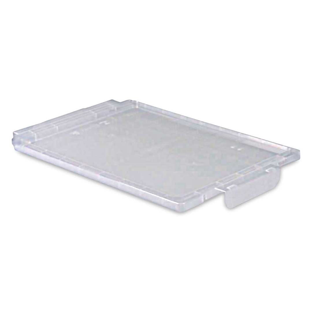 Open in modal - Gratnells Accessories - Single Clip on Lid shown at angle