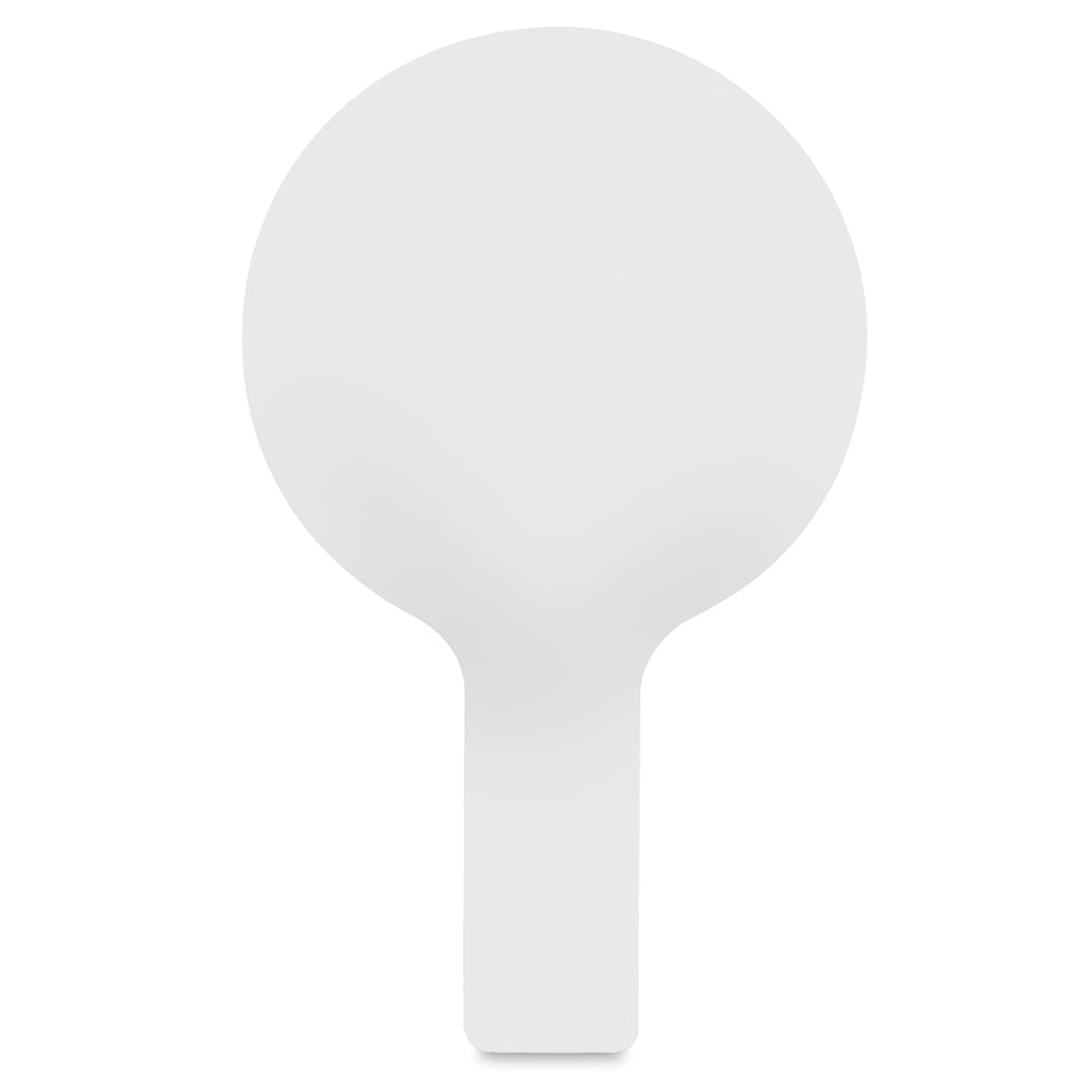 Open in modal - Flipside Single-Sided Dry Erase Answer Paddles - Single paddle shown upright
