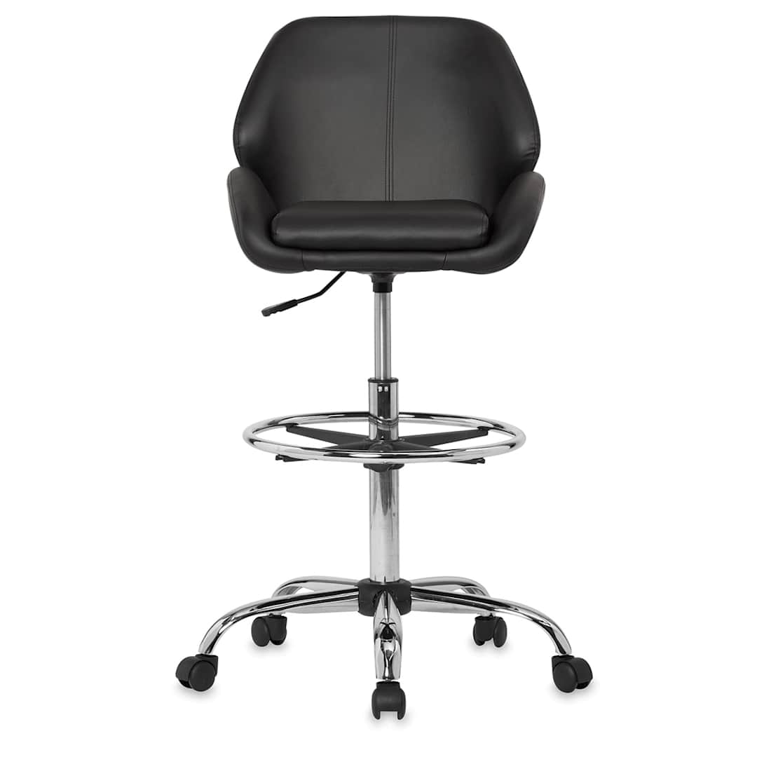 Open in modal - Blick Studio Pearl Drafting Chair by Studio Designs - front