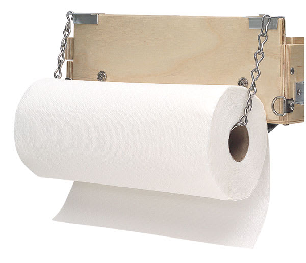Open in modal - Paper Towel Holder - In use attached to side of plein aire box
