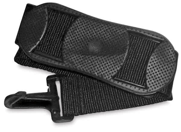 Open in modal - Web Shoulder Strap with Shoulder Pad - Folded showing Shoulder Pad and hook
