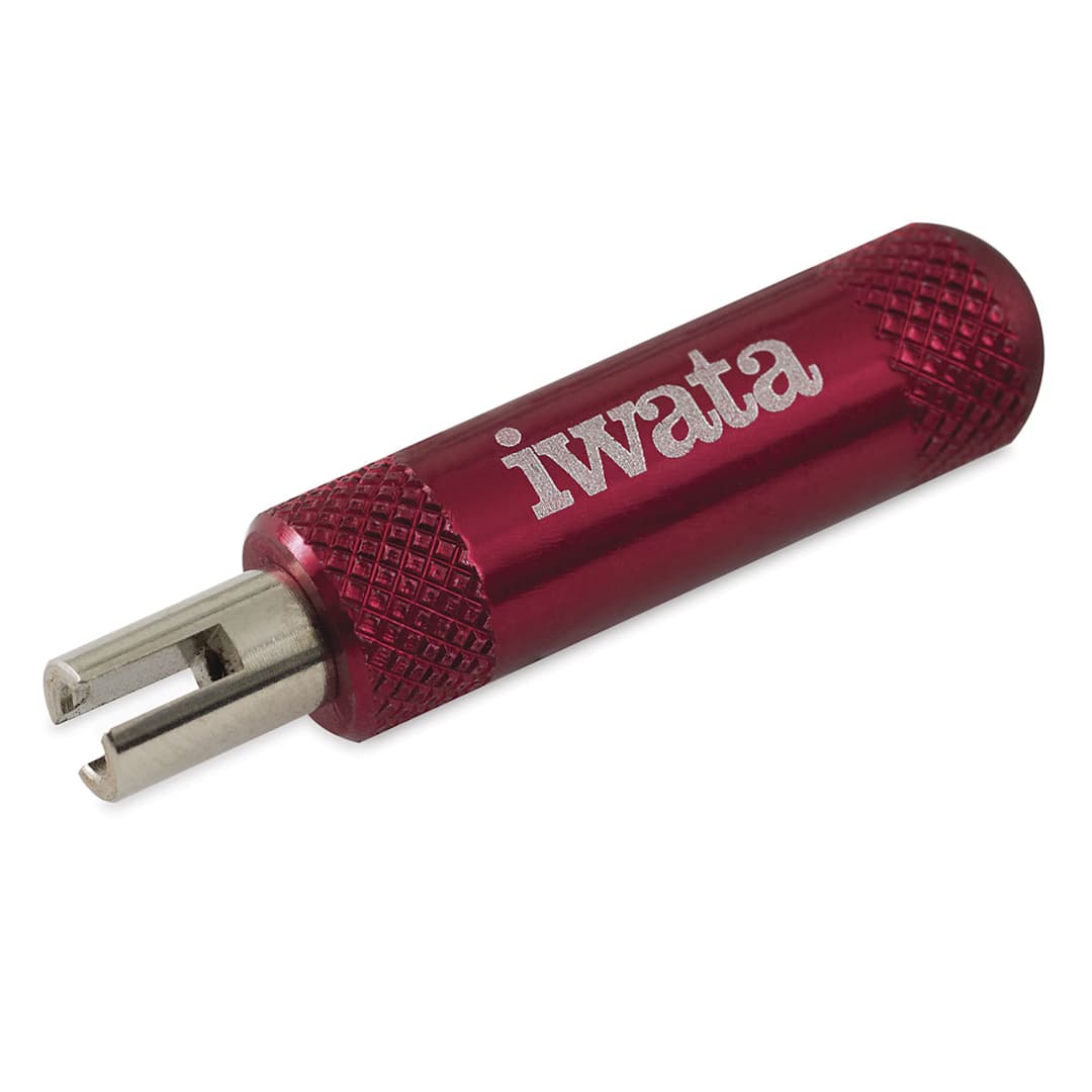 Open in modal - Iwata Nozzle Wrench - Angled view of Wrench

