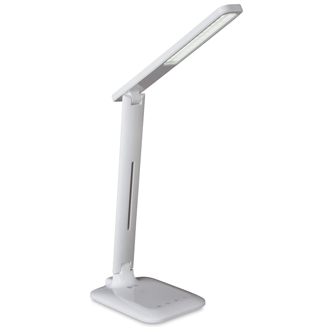 Open in modal - OttLite Slimline LED Desk Lamp - White