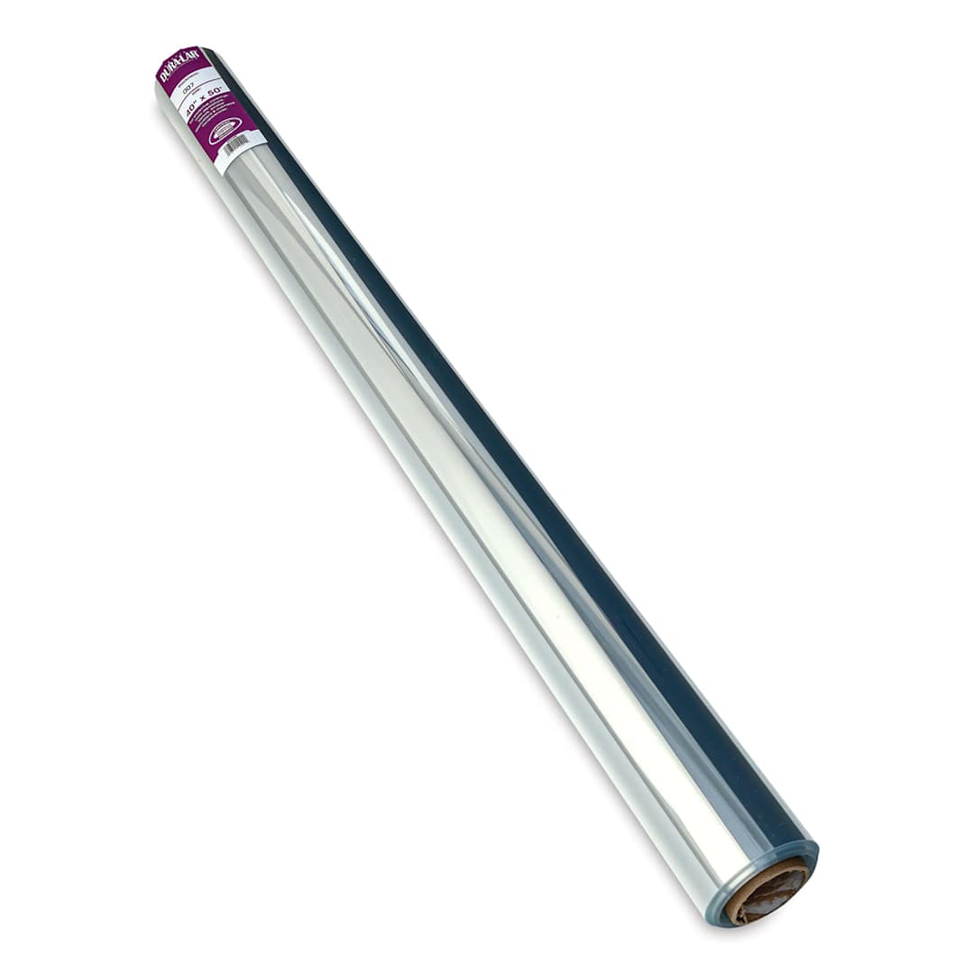 Open in modal - Grafix Dura-Lar Clear Acetate Alternative - 40" x 50 ft x .007", Overlay Roll