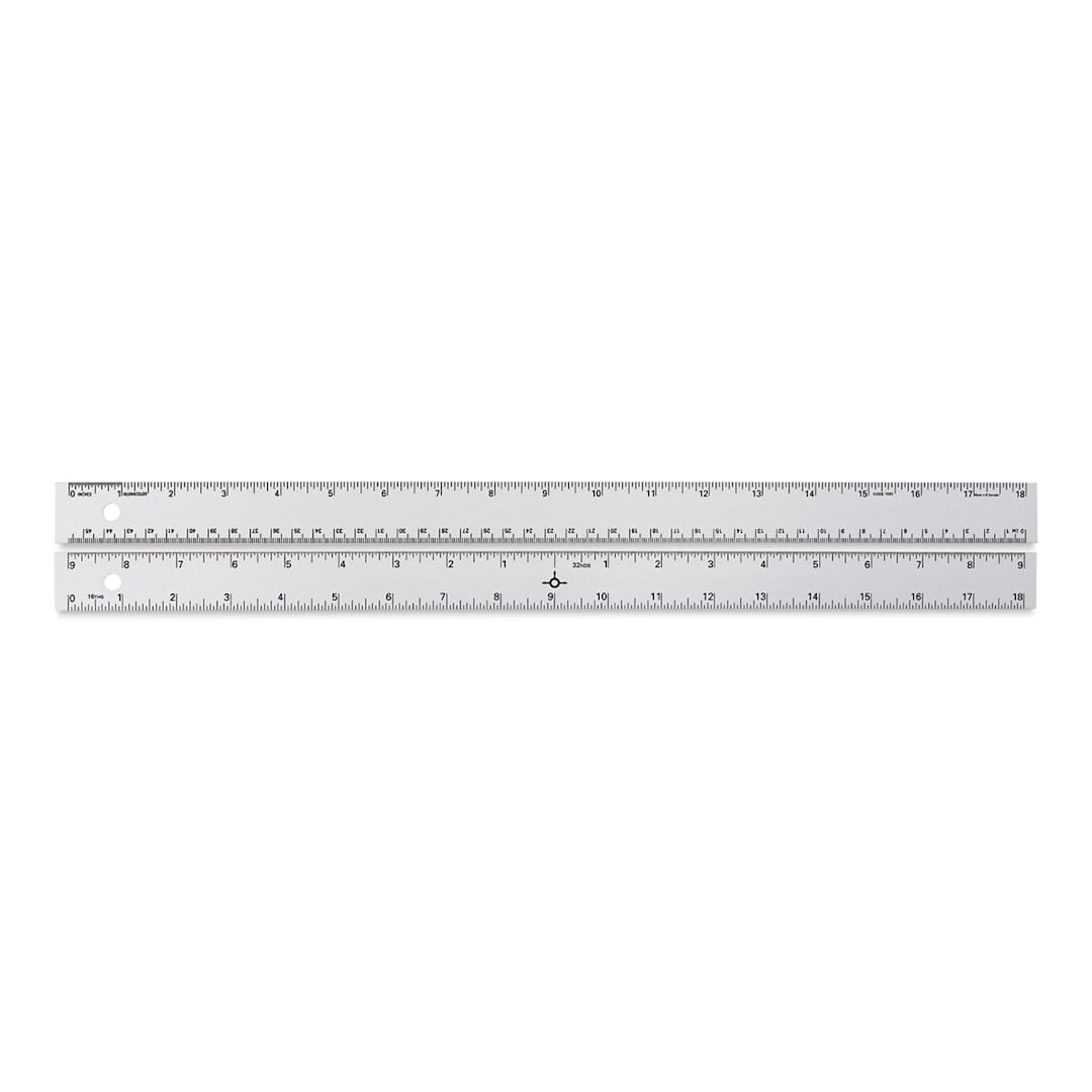 Open in modal - Alumicolor Standard Straight Edge - 18", Silver