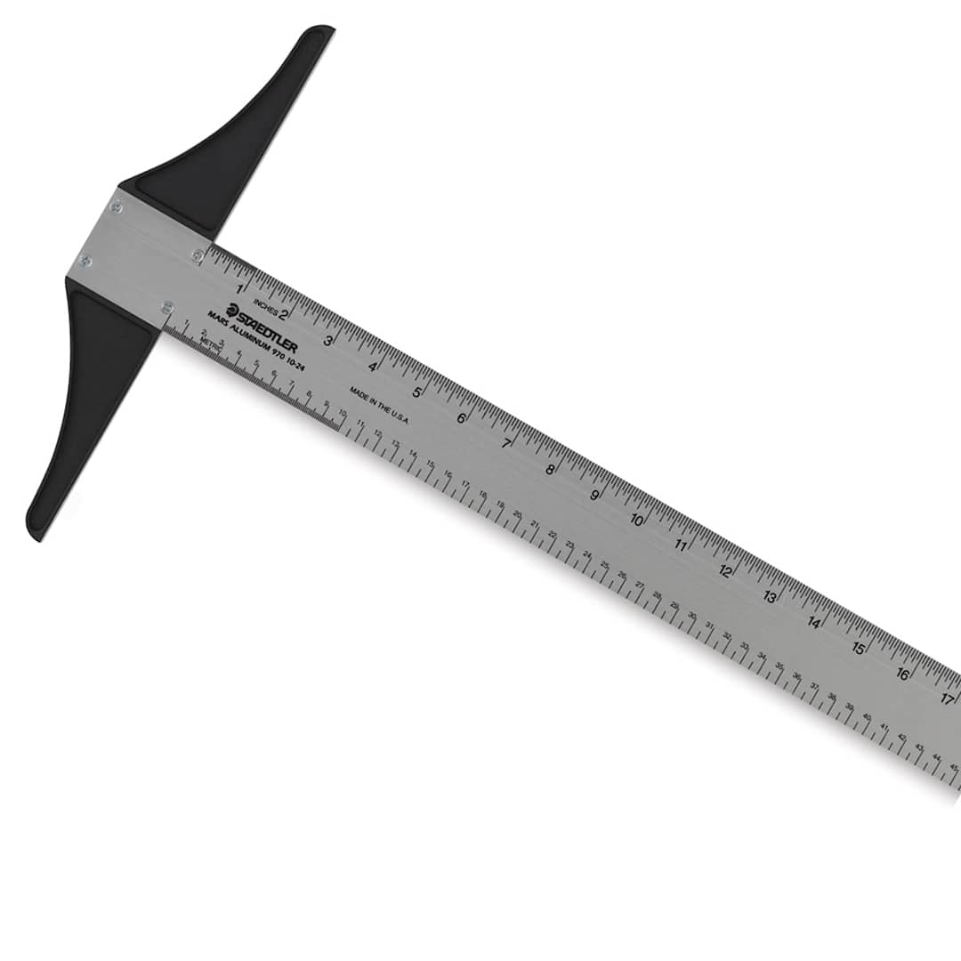 Open in modal - Staedtler T-Square - 24", Aluminum