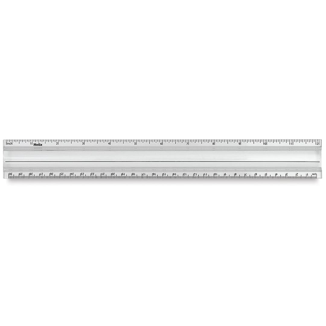 Open in modal - Helix Magnifying Ruler - Ruler shown horizontally
