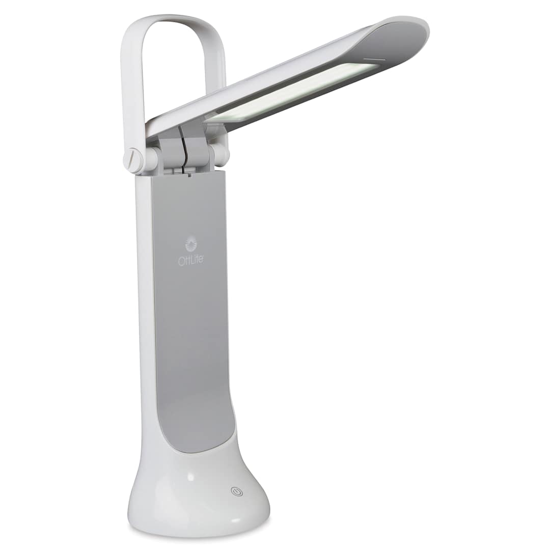 Open in modal - OttLite Dimmable LED Task Lamp - White