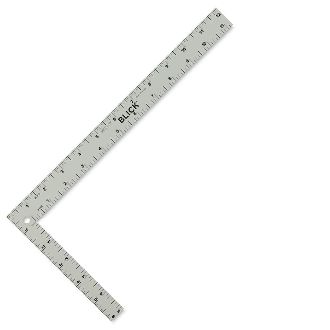 Open in modal - Blick Aluminum L-Squares - Front side of Blick L-Square