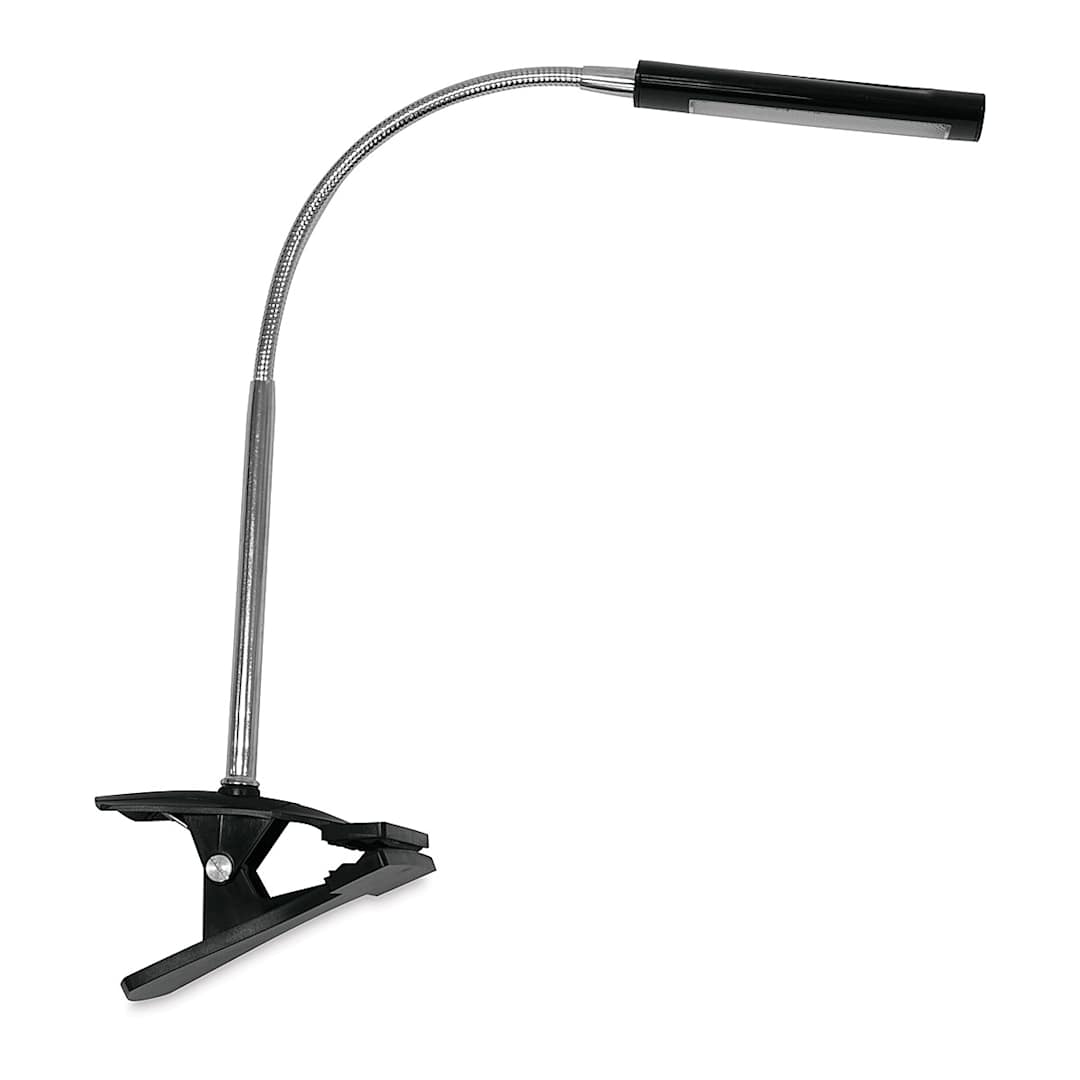 Open in modal - Studio Designs Art Clamp Lamp - Side view of lamp