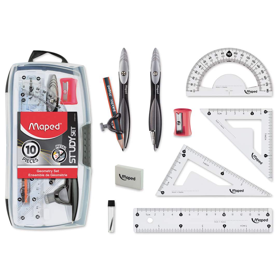 Open in modal - Maped 10 Piece Geometry Study Set