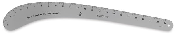 Open in modal - Fairgate Vary Form Curve - Top view of 24" Form Curve