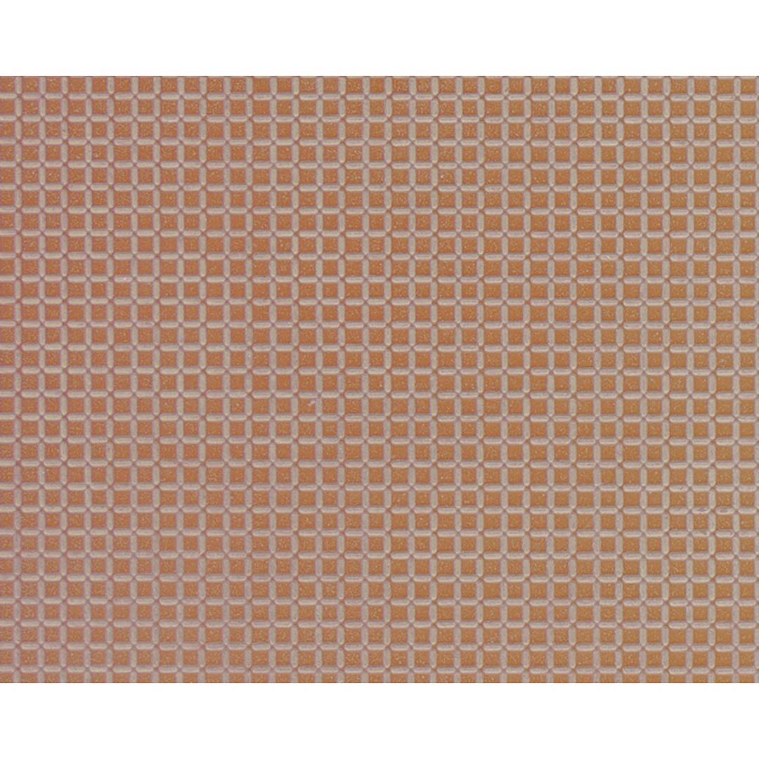 Open in modal - Plastruct Patterned Sheets, Square Tile, 1/18", finished example