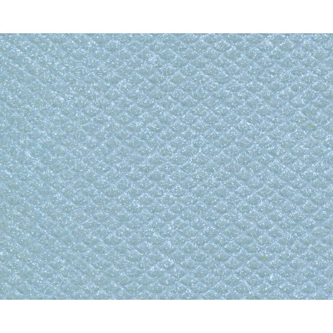 Open in modal - Plastruct Patterned Sheets, Scalloped Edge Tile, 1:100 Scale, finished example