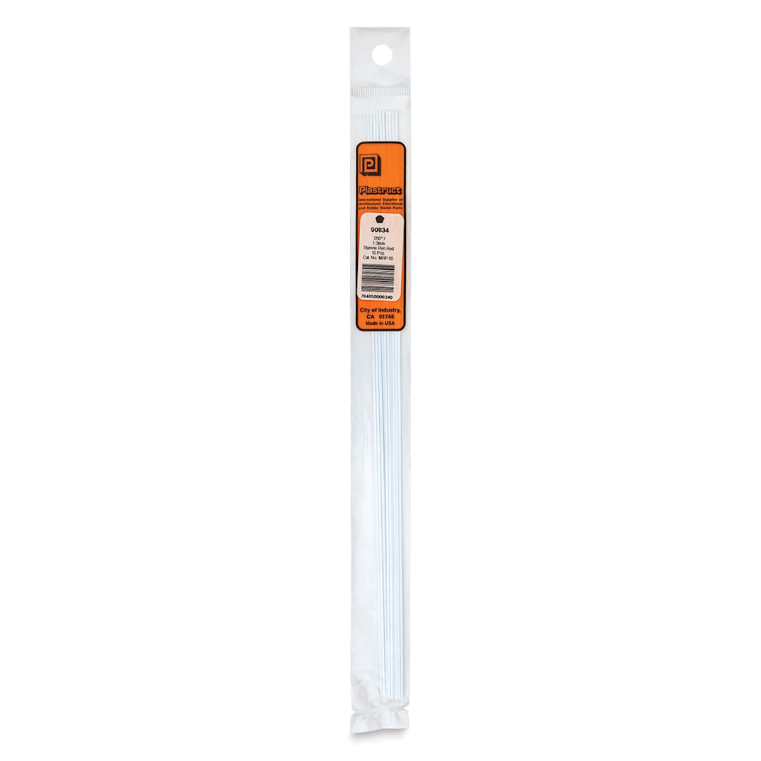 Open in modal - Plastruct Plastic Pentagon Rod - Pkg of 10, 0.05" W × 10" L