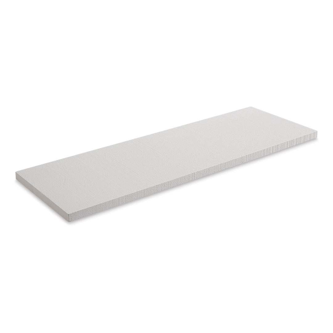 Open in modal - Plastruct Polystyrene Foam - angled view of 12" x 36" x 1" piece of foam