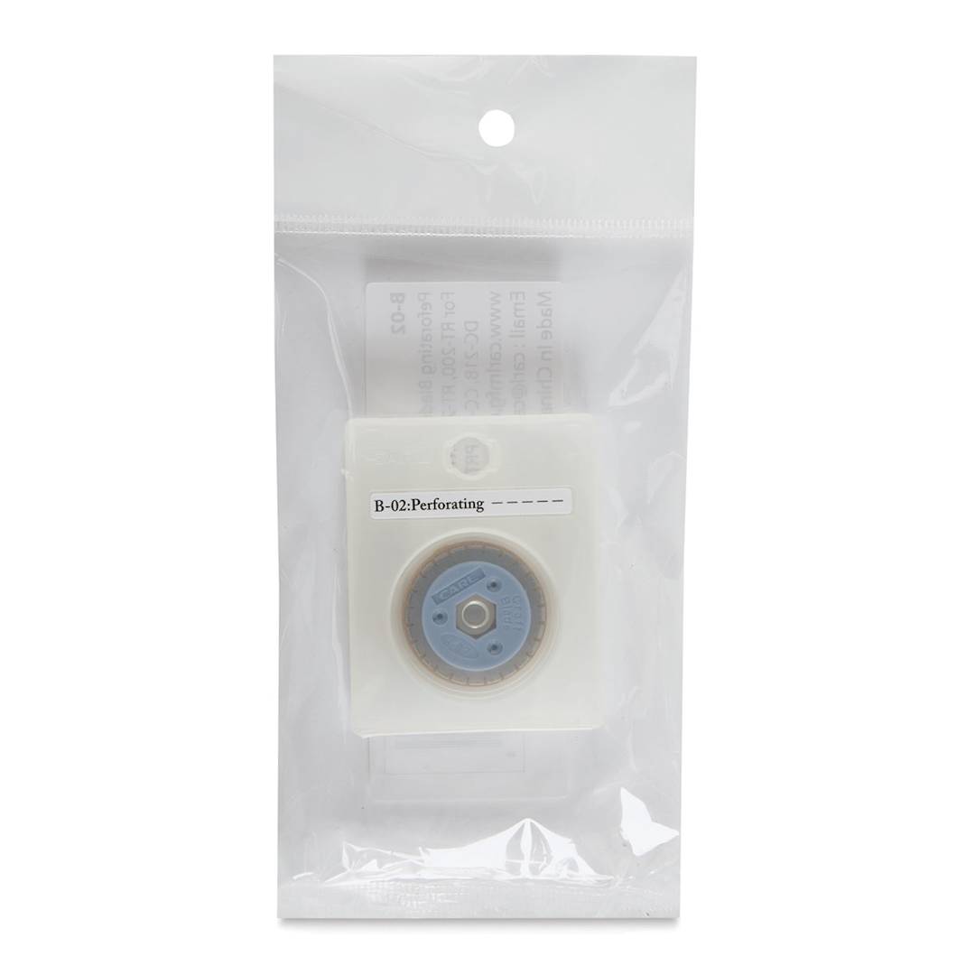 Open in modal - CARL Decorative Replacement Blade - Perforating - front of packaging