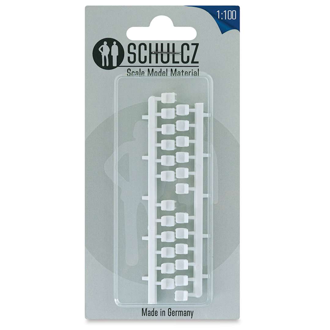 Open in modal - Schulcz Scale Model Furniture - Dining Chairs, Pkg of 24, 1:100, 1/8" (Font of package)