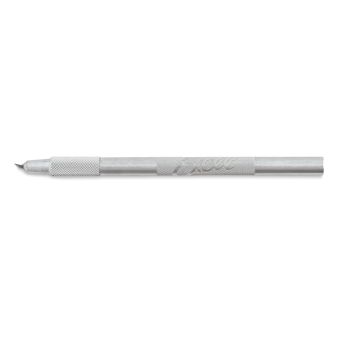 Open in modal - Excel Blades Swivel Craft Knife - shown horizontally with cap removed