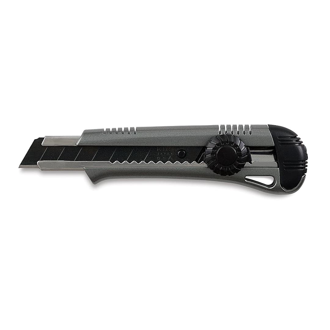 Open in modal - Blick Premier Twist Lock Knife - Knife shown horizontally with blade slightly extended
