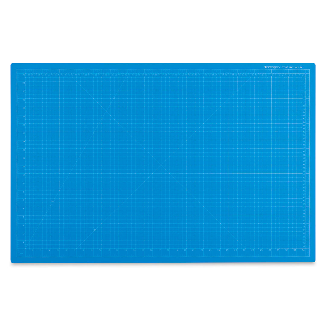 Open in modal - Dahle Self-Healing Cutting Mat – Blue, 24" x 36"