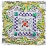 Open in modal - quilted foil