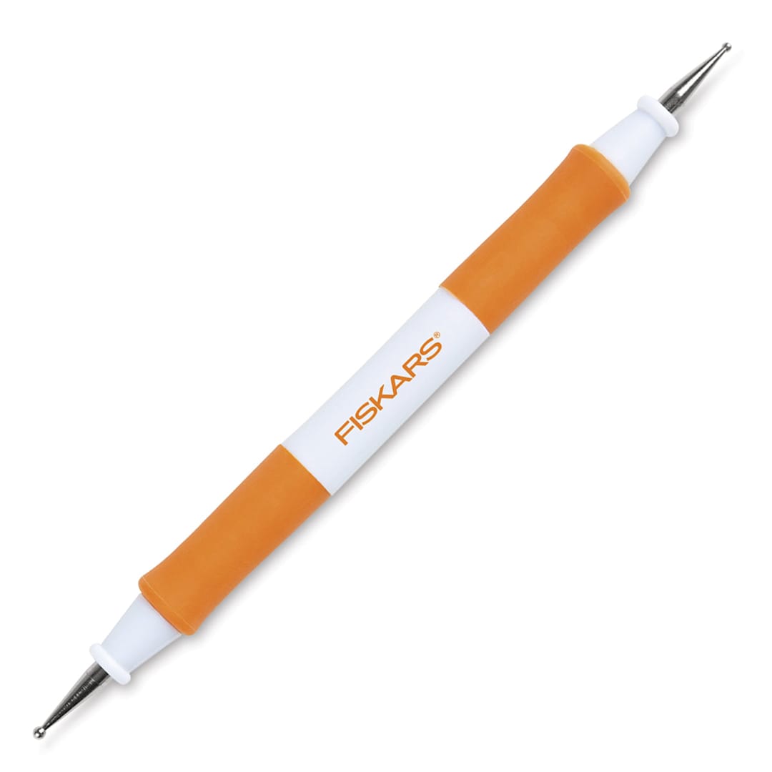 Open in modal - Fiskars Embossing Stylus - Angled view of Dual Tip Stylus