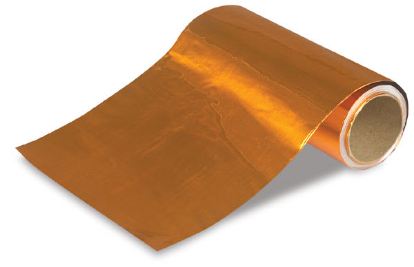 Open in modal - Colorfoil Economy Tooling Foil - Slightly unrolled Copper-tone roll