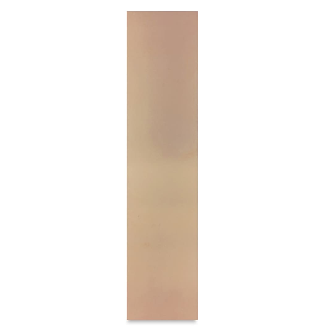 Open in modal - Leather Bracelet Blanks - Natural Leather Blank shown upright