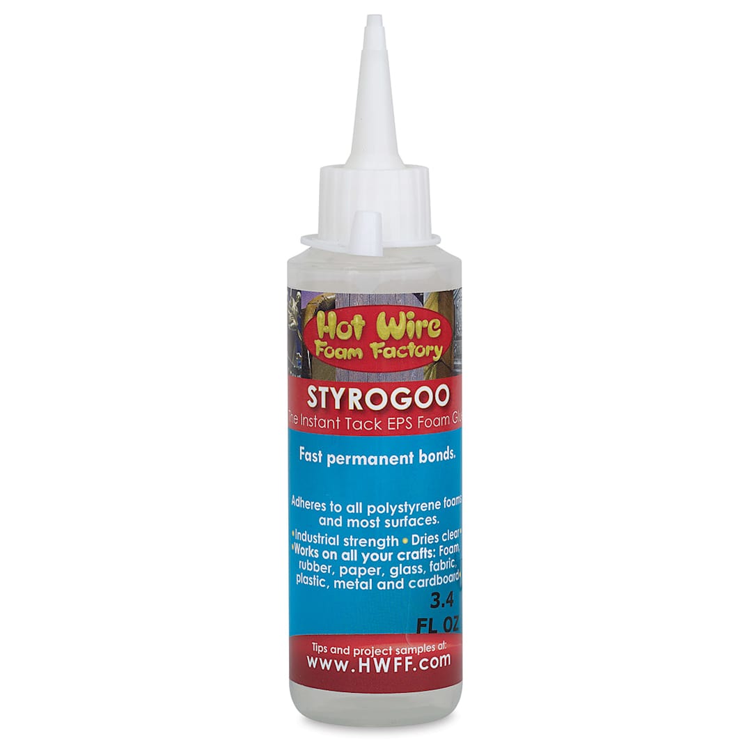 Open in modal - Hot Wire Foam Factory Styrogoo - Front view of bottle
