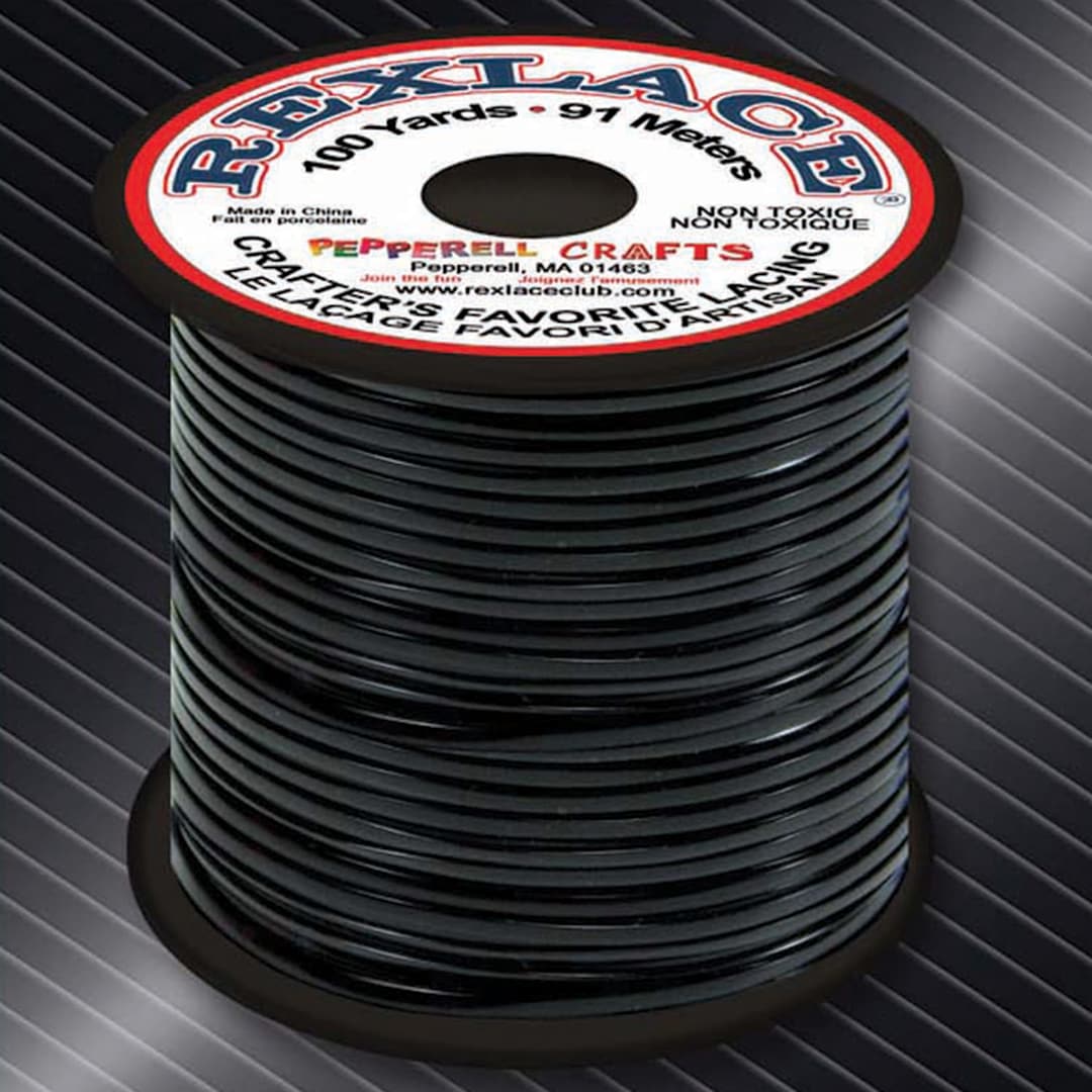 Open in modal - Rexlace - 100 yards, Black