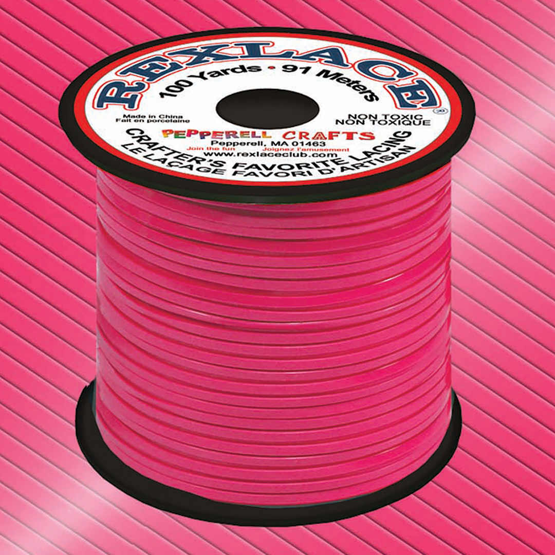 Open in modal - Rexlace - 100 yards, Neon Magenta