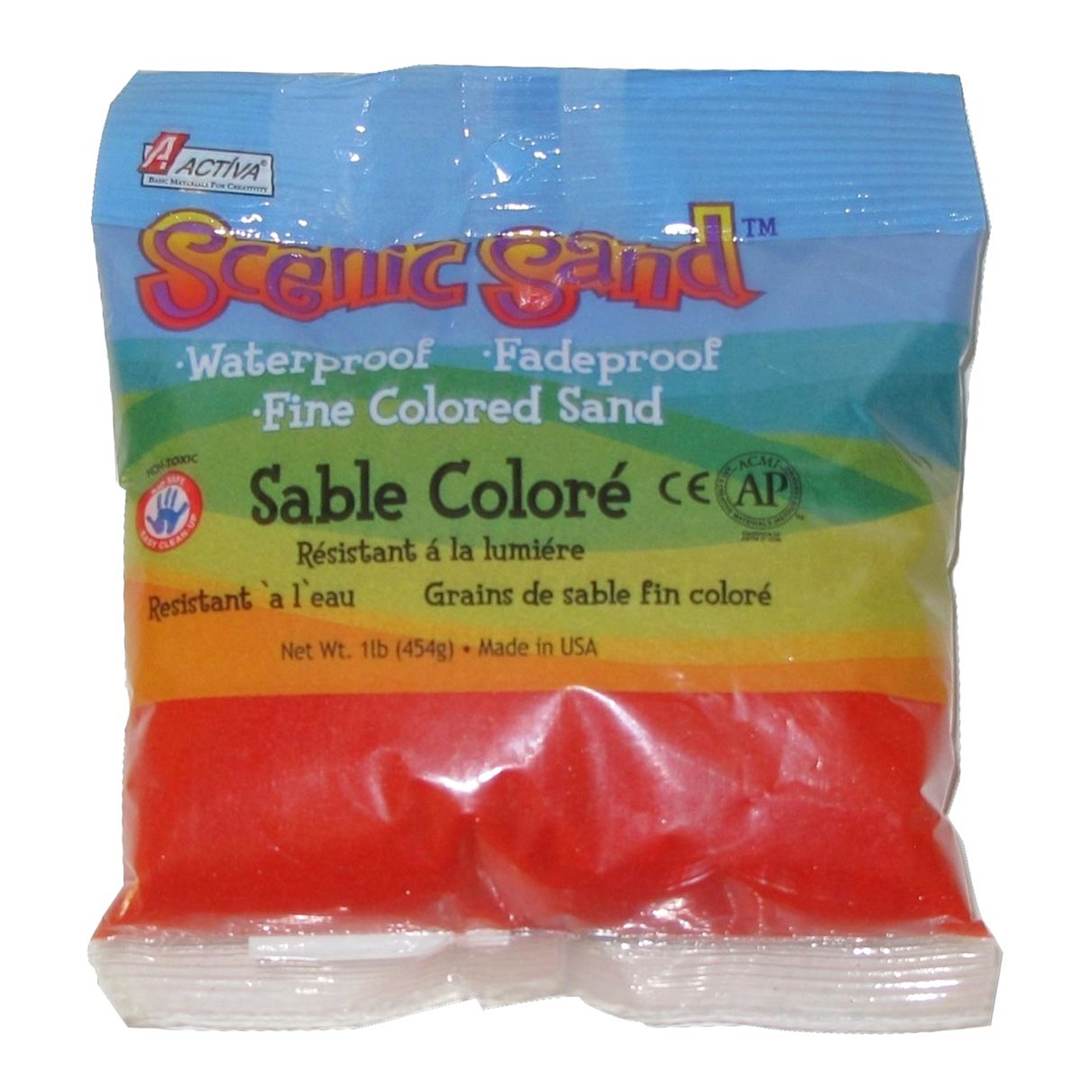 Open in modal - Scenic Sand Bright Red - Peggable