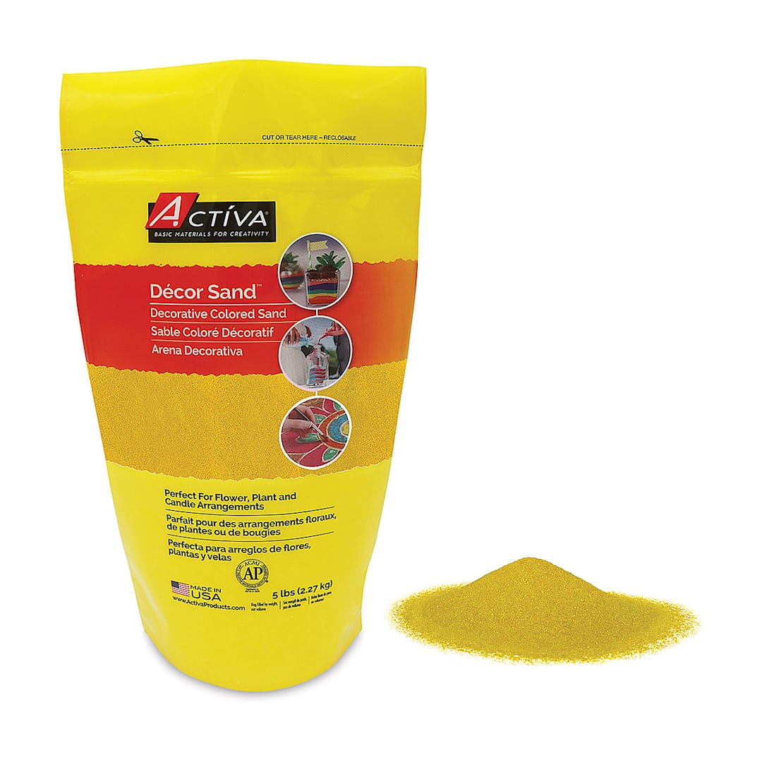 Open in modal - Activa Sand - Bright Yellow, 5 lb