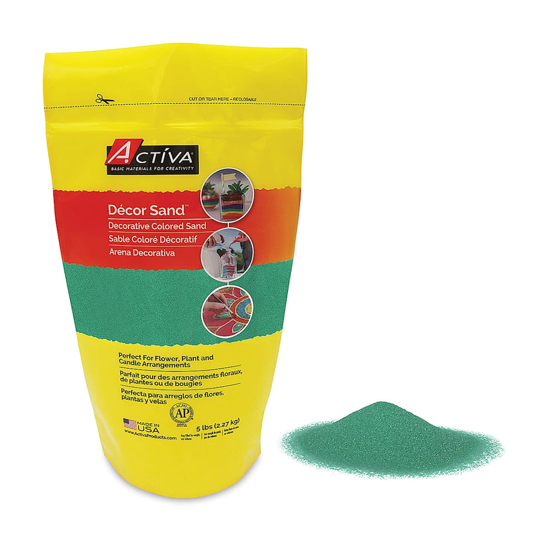 Open in modal - Activa Sand - Forest Green, 5 lb
