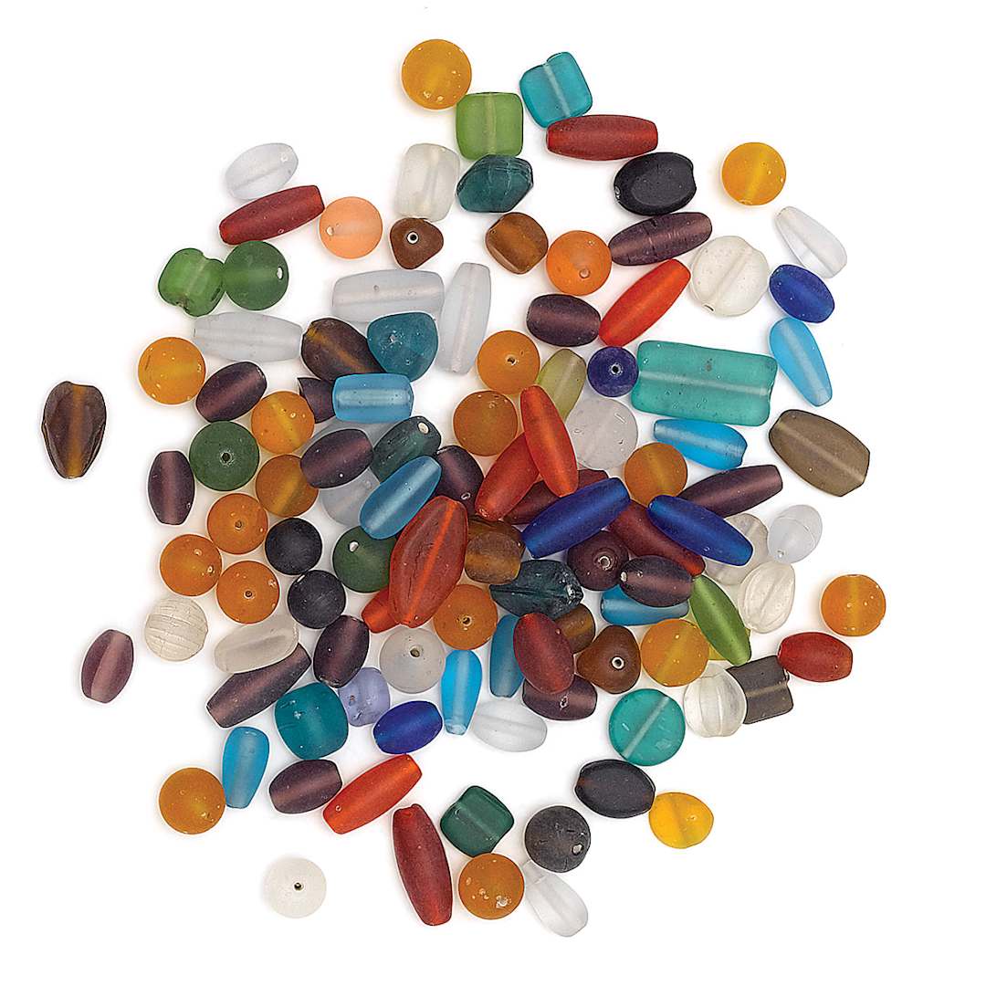 Open in modal - Matte Glass Bead Mix