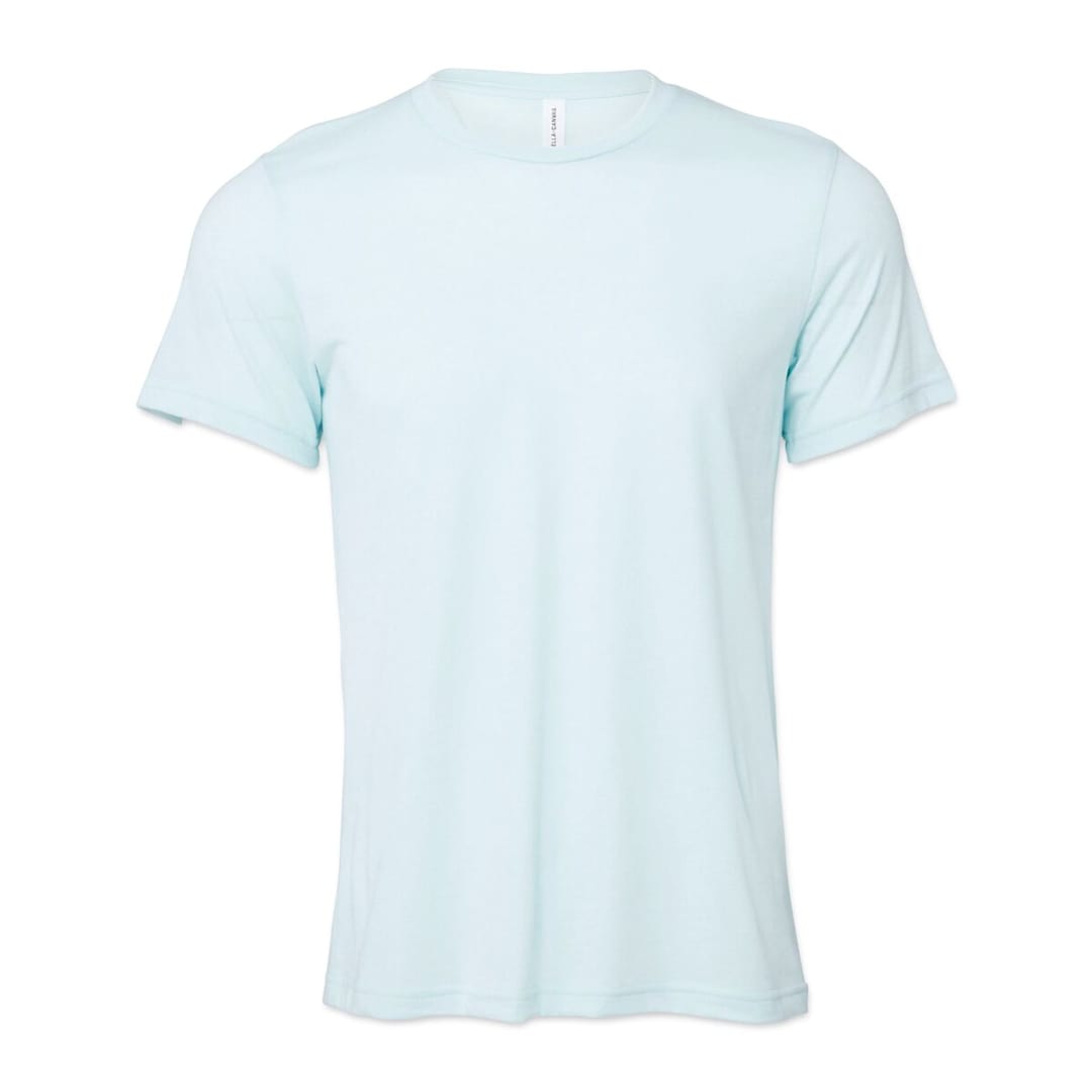 Open in modal - Bella Canvas Unisex T-shirt - Ice Blue Heather, Large