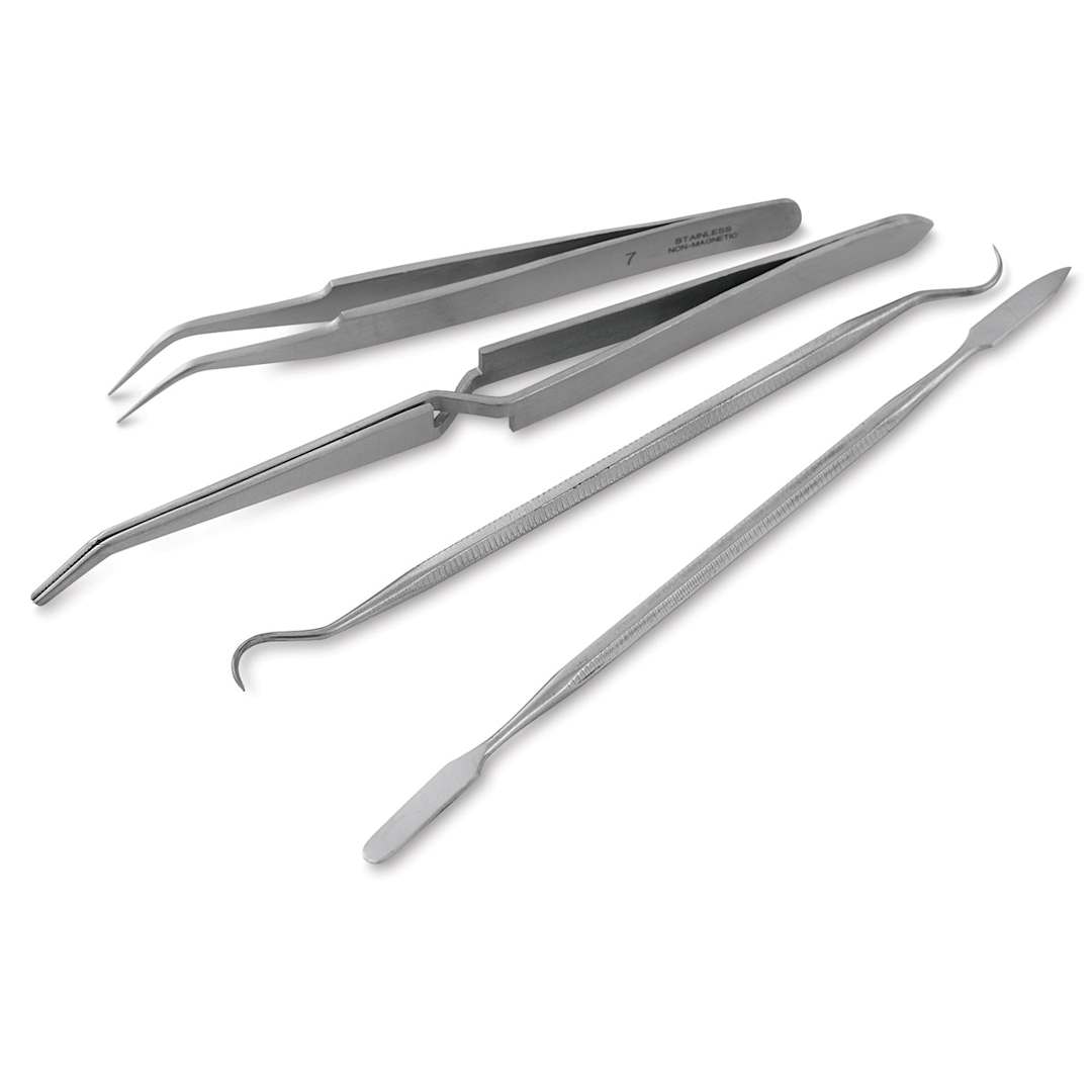 Open in modal - Mosaic Mercantile Mosaic Tool Kit - 4 Tools shown at angle