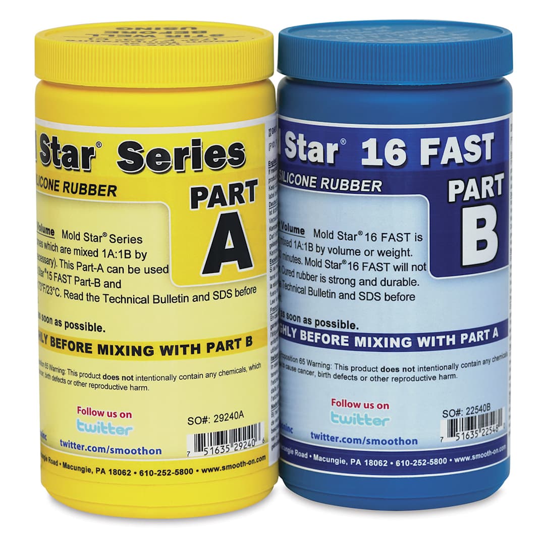 Open in modal - Smooth-On Mold Star 16 Fast, 16 oz