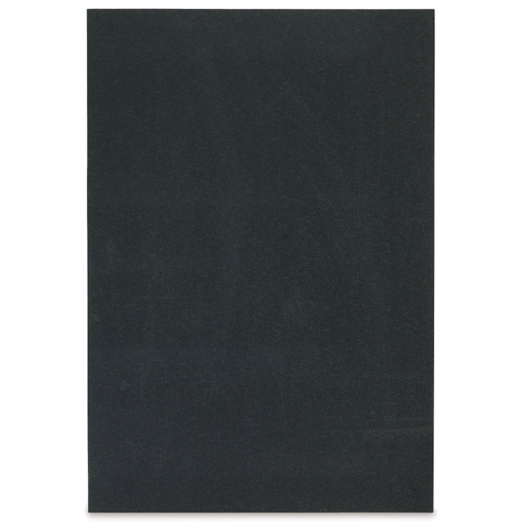 Open in modal - Worbla Black Art Thermoplastic Sheets - Front view of single sheet