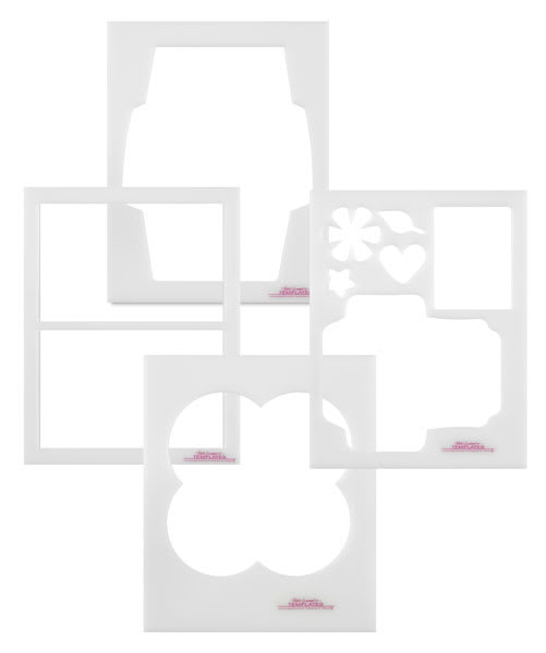 Open in modal - Arnold Grummer's Template Collections - Assortment of 4 Large Templates