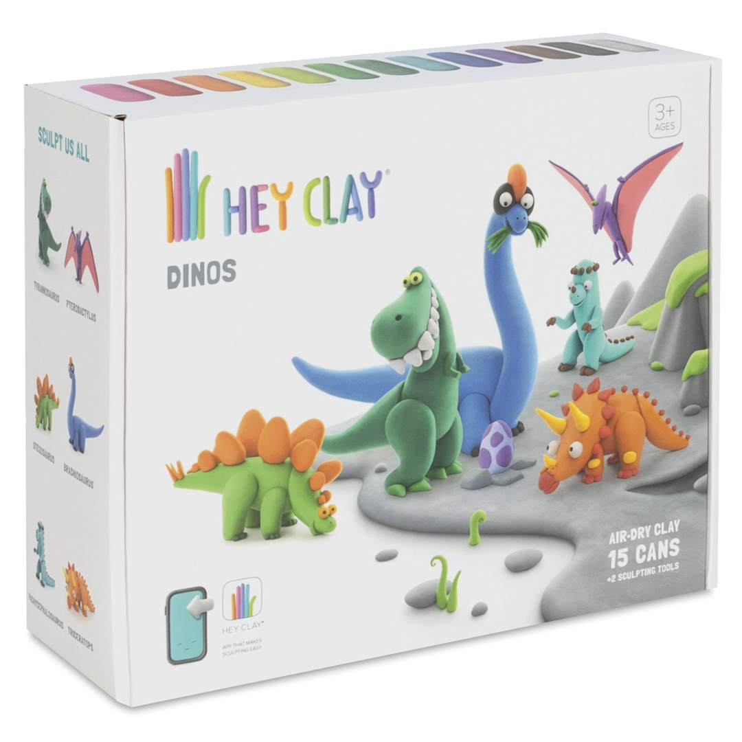 Open in modal - Fat Brain Toys Hey Clay Kit - Dinosaurs