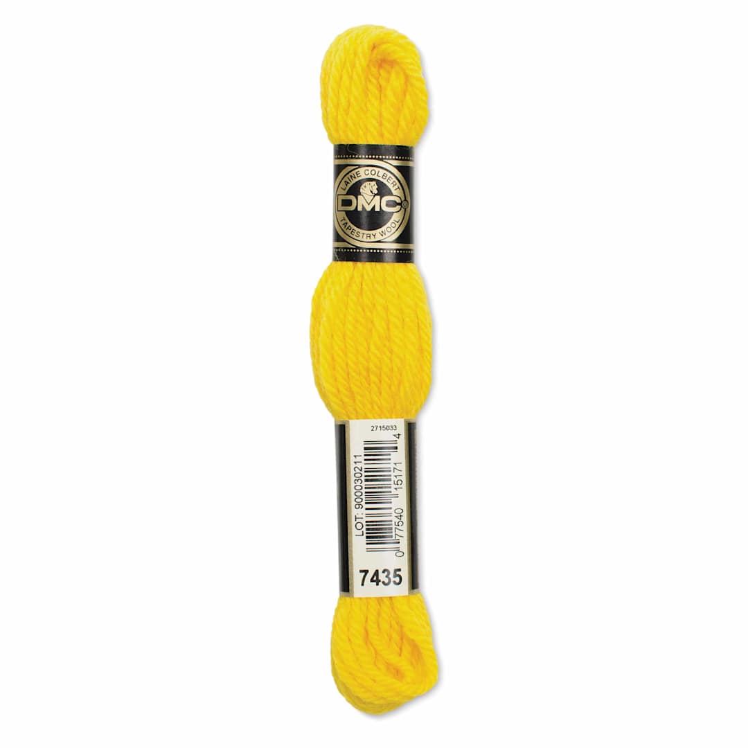 Open in modal - DMC Tapestry Wool - 7435 Very Dark Canary Yellow