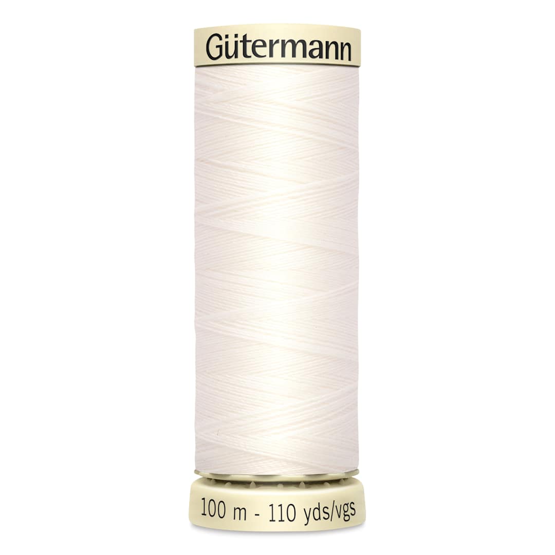 Open in modal - Gutermann Sew-All Polyester Thread - Oyster, 110 yd Spool