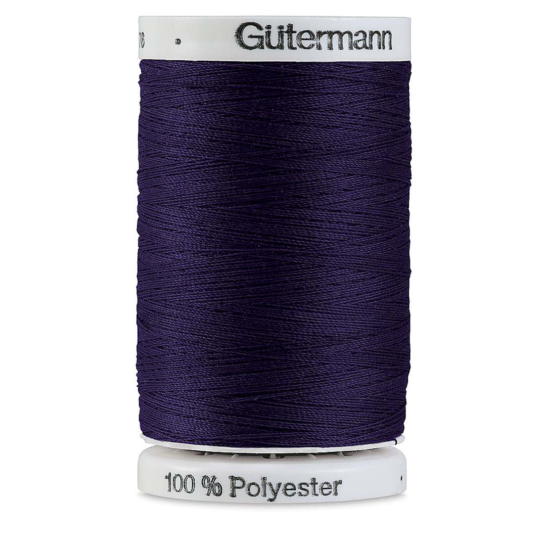 Open in modal - Gutermann Sew-All Polyester Thread - Midnight, 547 yd Spool